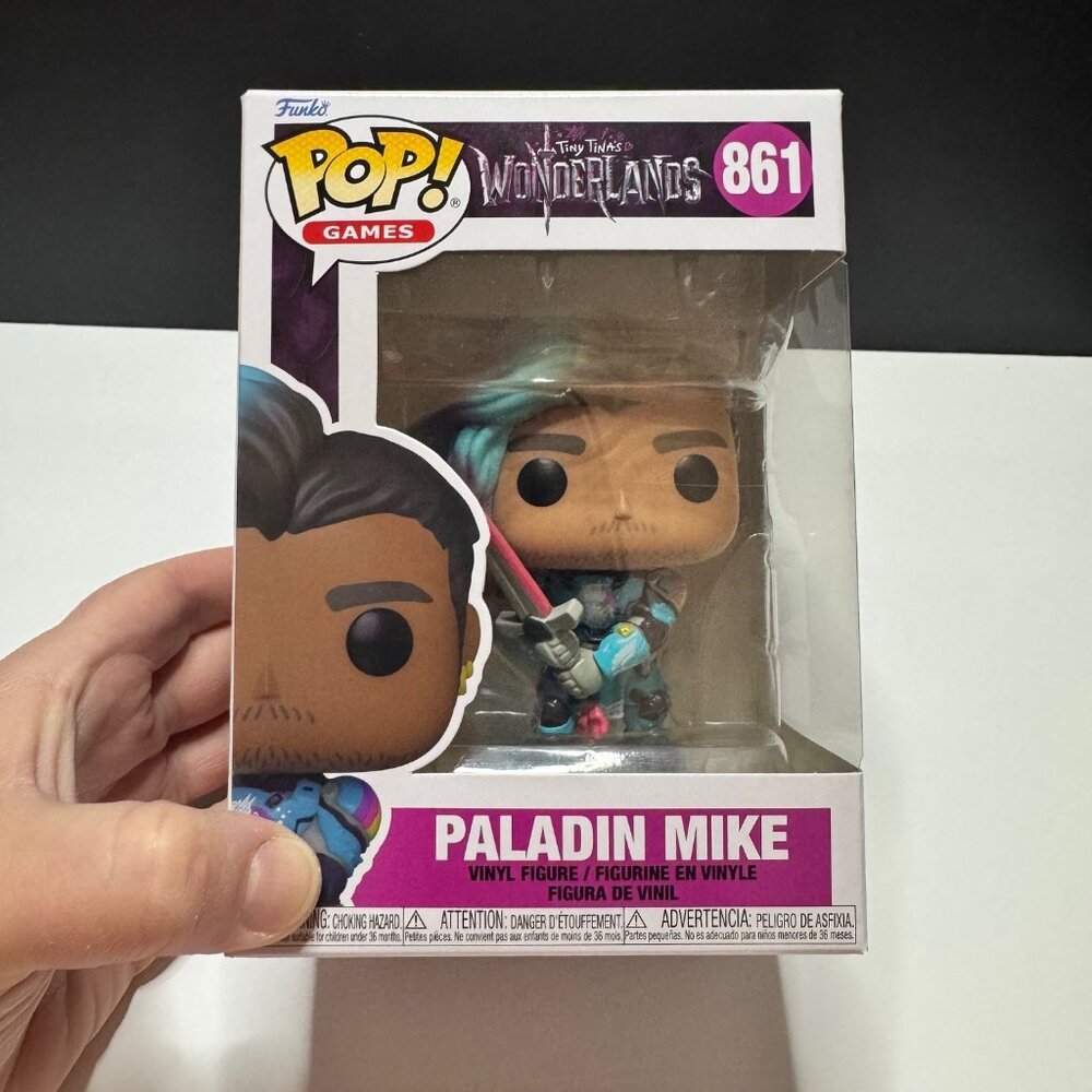 Funko Pop! Games- Tiny Tina’s Wonderlands- Paladin Mike #861